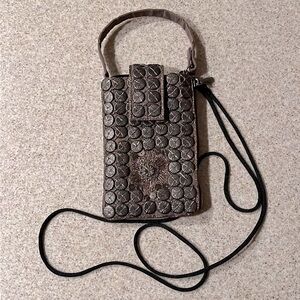Bamboo Trading Company Mini Bag Crossbody & Top Handle Phone Case Purse